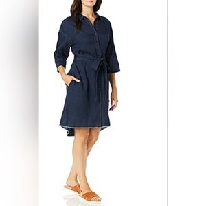 AG Women’s Claudia Denim Dress, Size S, NWT, $114
